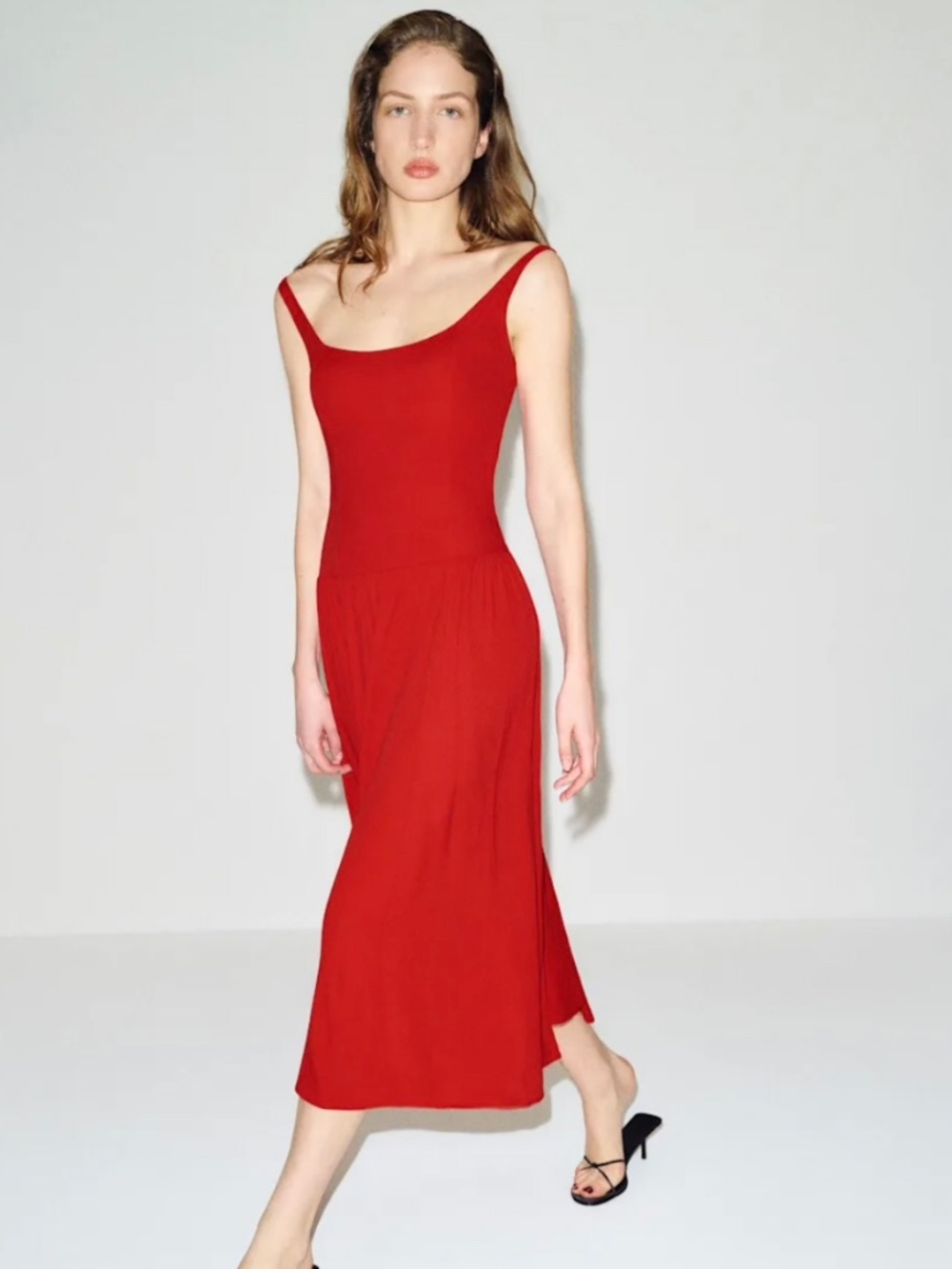 Reformation Bellarose Dress Red - Size 10